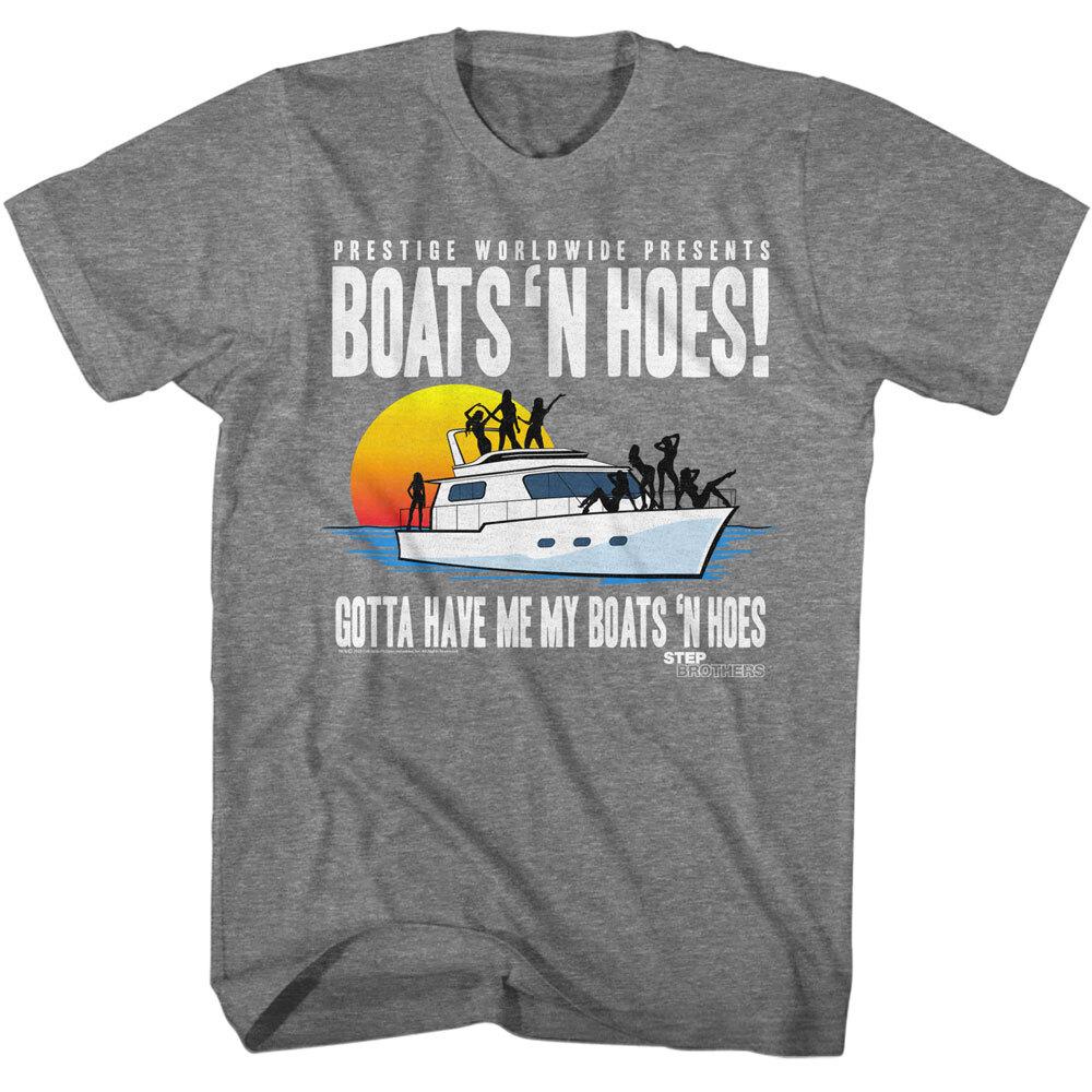 Step Brothers Movie Prestige Worldwide Presents Boats N Hoes Men T Shirt XXL