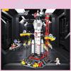 Assembles Rocket Shenzhou Building Blocks With Abs Plastic For Daily Kids Gift
