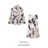 Kaslead New Arrival Women's Clothing Fashion Style Fashion Print Shirt Skirt 2375121 2386 123