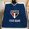 Custom Name SPFC Flannel Blanket, High quality Comfortable for All Seasons, Home Decor, Warmth and Comfort
