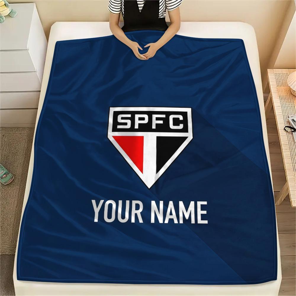 Custom Name SPFC Flannel Blanket, High quality Comfortable for All Seasons, Home Decor, Warmth and Comfort