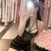 Spice girl plus size sexy lingerie bundled bright yarn sexy free perspective uniform suit seduction pure desire dating robe