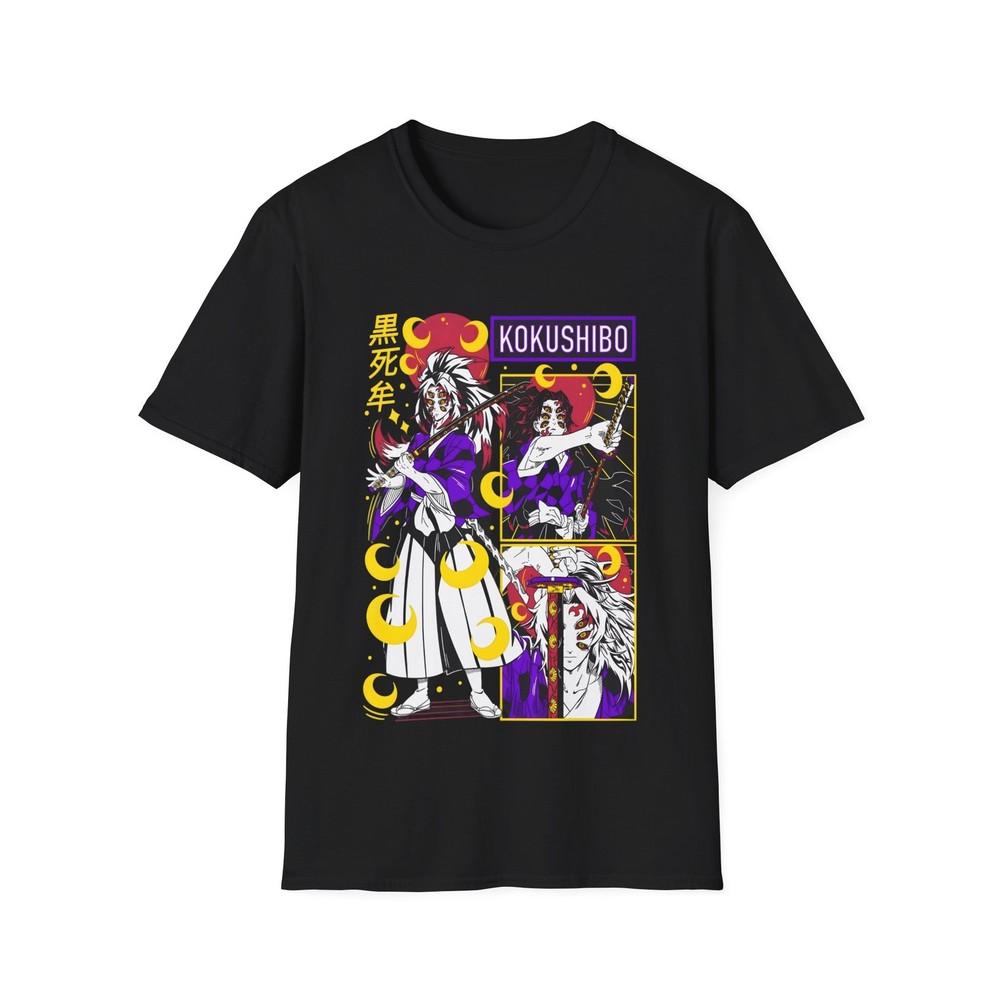 

Kokushibo Demon Slayer T-Shirt,Kimetsu No Yaiba,Anime,Manga,Nezuko,Tanjiro L