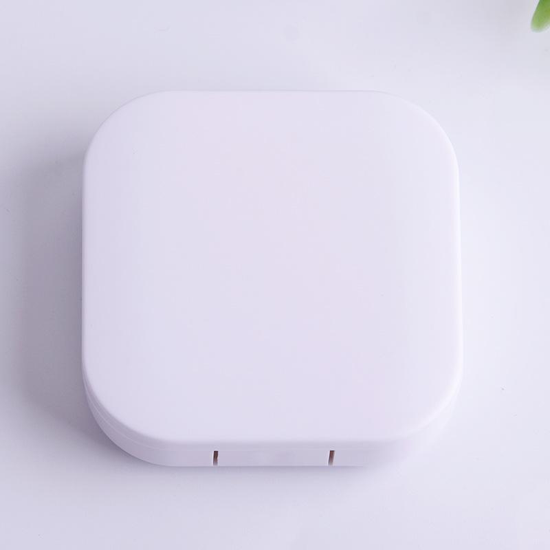 Y917 Glossy Two-Color Double-Compartment Contact Lens Case and Eye Care Box