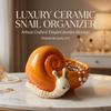 Hollow Storage Cavity Resin Storage Ornament Frog Snail Shaped Decorative Statue  Entryway Cabinet