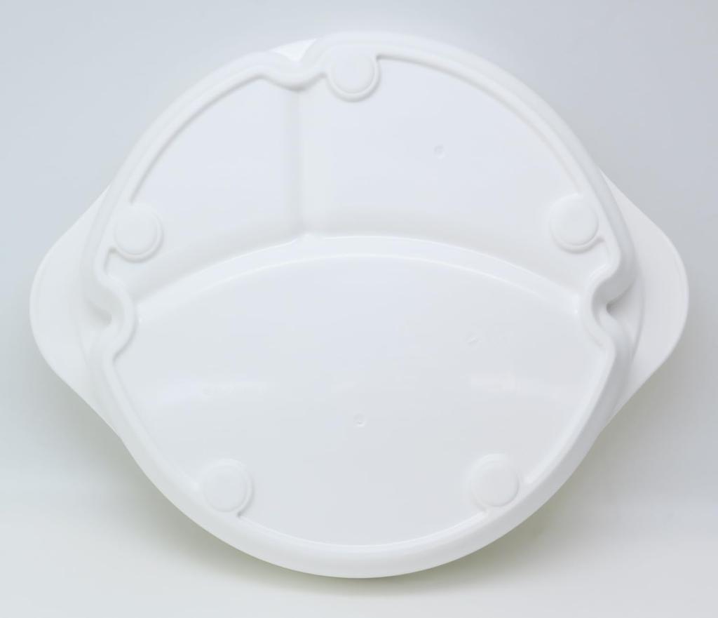 OSK Plate Tableware Doraemon DORA Lunch Plate for Children with Handle Deep Type with Rubber Feet Microwave Safe Dishwasher Safe Made In Japan CB-36