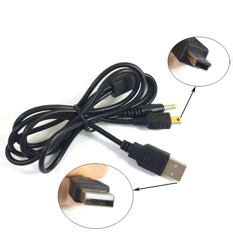 

1/3/5PCS 2-In-1 USB Data Cable Charging Cable Suitable For PSP 1000 2000 3000 Gaming Accessories Connector