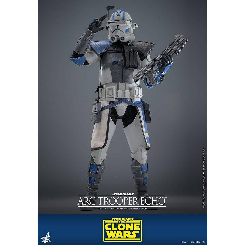 Star Wars 1 6 Television Masterpiece Scale Fully Poseable Figure  Arc Trooper Echo