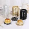 50Pcs/lot 50/80/100g Plastic Squre Round Mooncake Packaging Boxes Egg Yolk Pastry Baked Dessert Gift Box