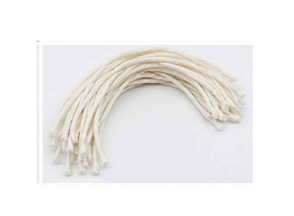 TreegoArt 100% Pure Cotton Batti For Puja, Aarti, Akhand Jyot, Mandir And Religious Ceremonies - 1000 Pieces Cotton Wicks For Diya
