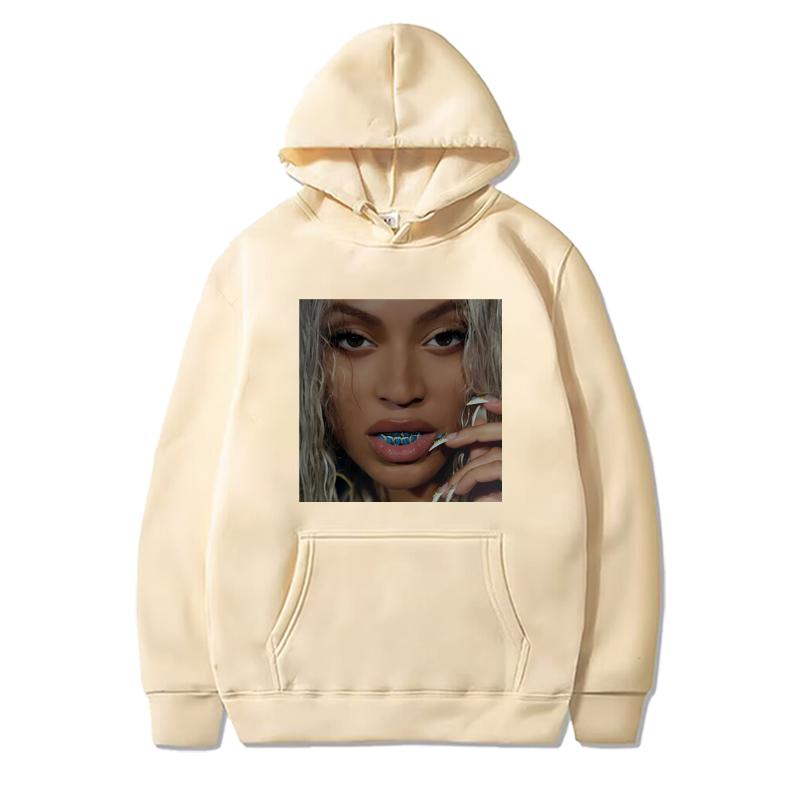 Beyonce Cowboy Carter Hoodie Men Women Fashion Vintage Cool Long Sleeve Sweatshirt With Print Graphics Oversizhoodie Unisex