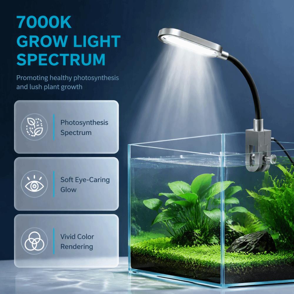 USB Aquarium Light Mini LED Light LED Clip Light Water Grass Light  Freshwater Planted Tank