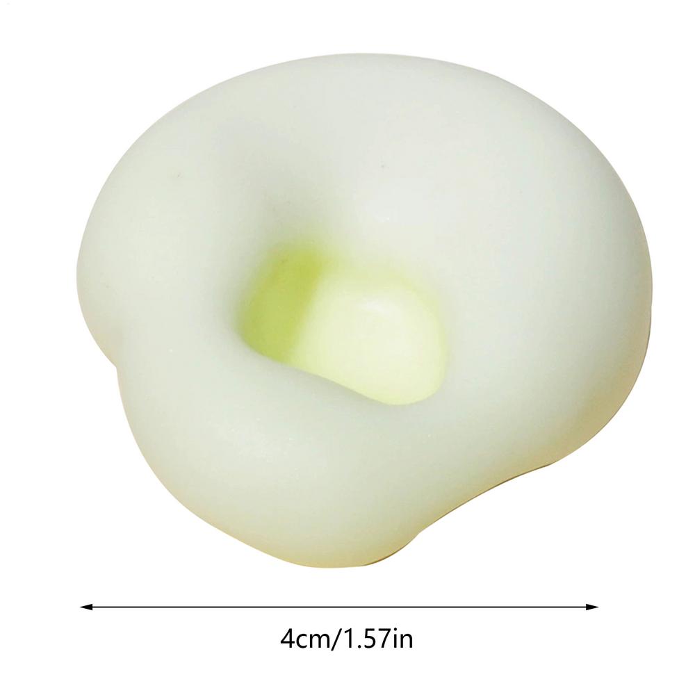 Handmade Slow Rebound Toy Molding Ball Rubber Squeeze Toy Mochi Squish Stress Relief Toys For Prizes Goodie Bag Fillers