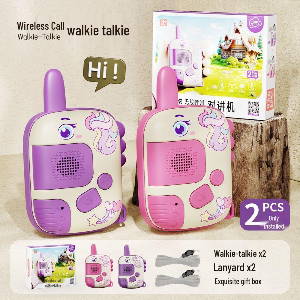 Children s Long-Range Role-Play Walkie-Talkie for Parent-Child Interaction Battery Version with Box