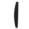 100pcs Replaceable Nail File Set Half Moon Nail Files Reusable Stainless Steel Baseboard