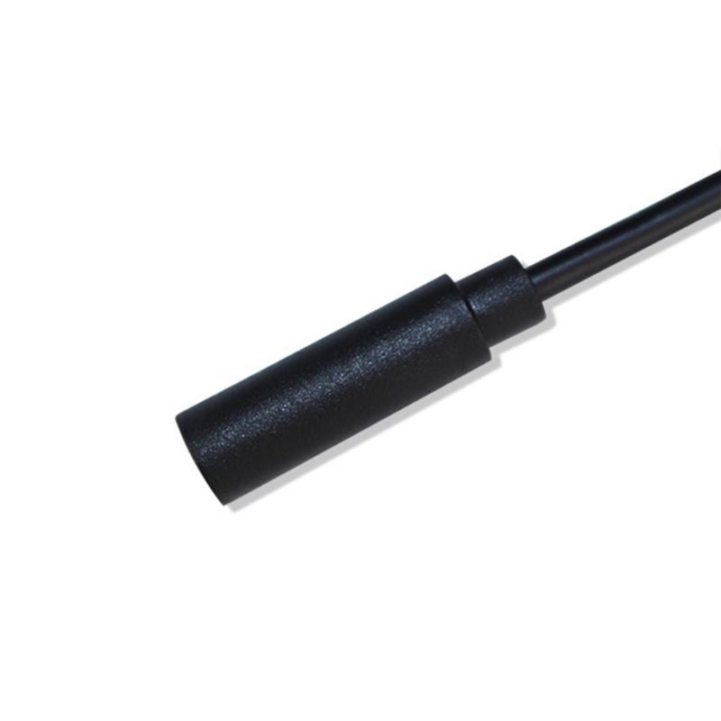 3.5mm Locking Screw Female To Female Stereo Audios Adapters Cable Secure Connection PVC Housing 20cm