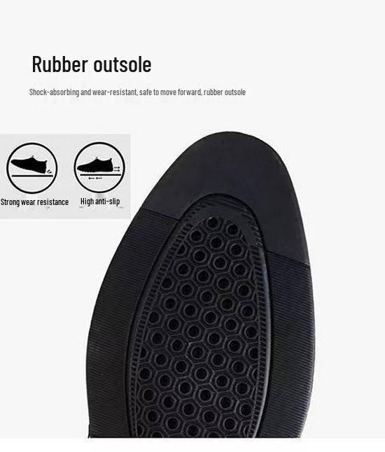 Herren Slipper Formell Schwarz Lederschuhe - Business Casual