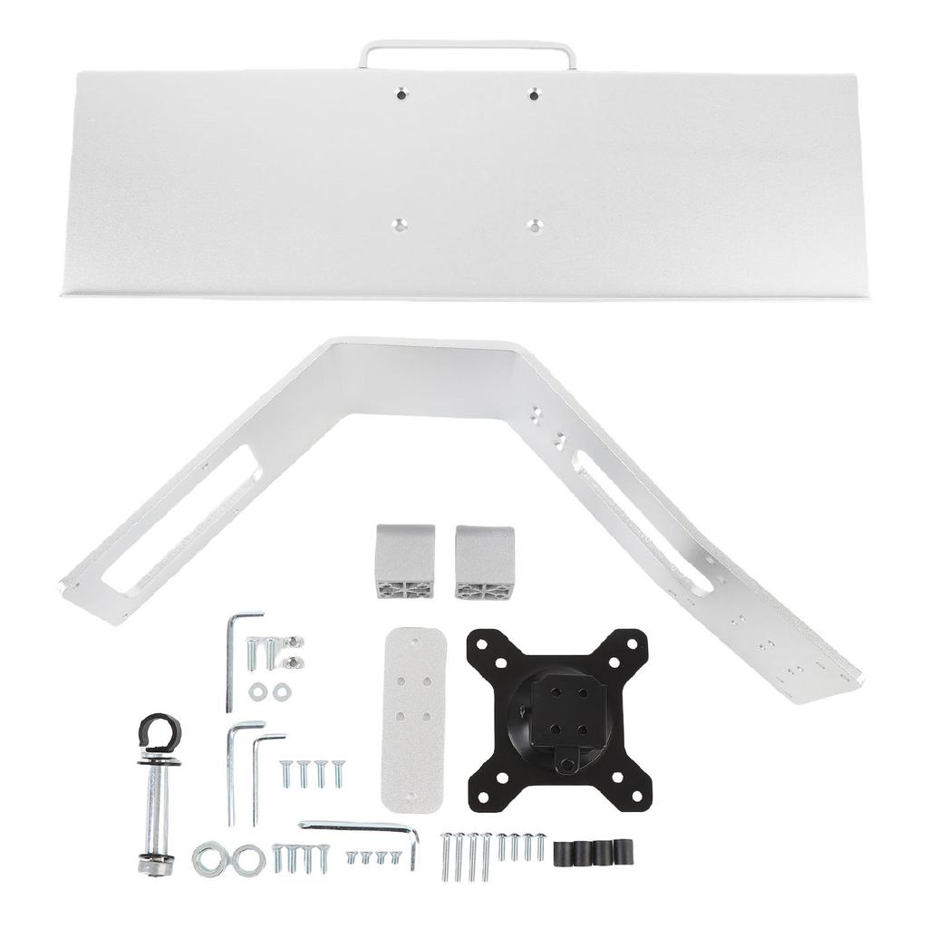 Computer Display Stand Aluminum Alloy Integrated Display Keyboard Mount for Household Office Use