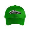Collectible Die  Cast Silver Metallic Sports Car Baseball Cap Fashion Unisex Sunhat Womens Outdoor Sports Snapback Cap