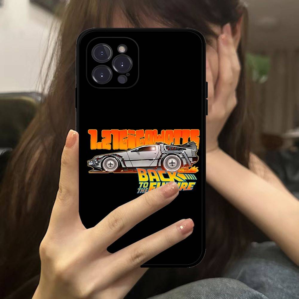 Back To The Future Phone Case For IPhone 14 Plus 13 Mini 11 16 15 17 Pro Max Protection Shockproof