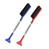 Two-in-One Car Snow Shovel & Ice Scraper with Long Handle for Winter
