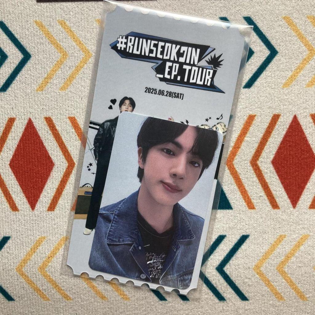 [USED] BTS 6/28 Jin RUNSEOKJIN_EP.TOUR IN GOYANG 1 ticket