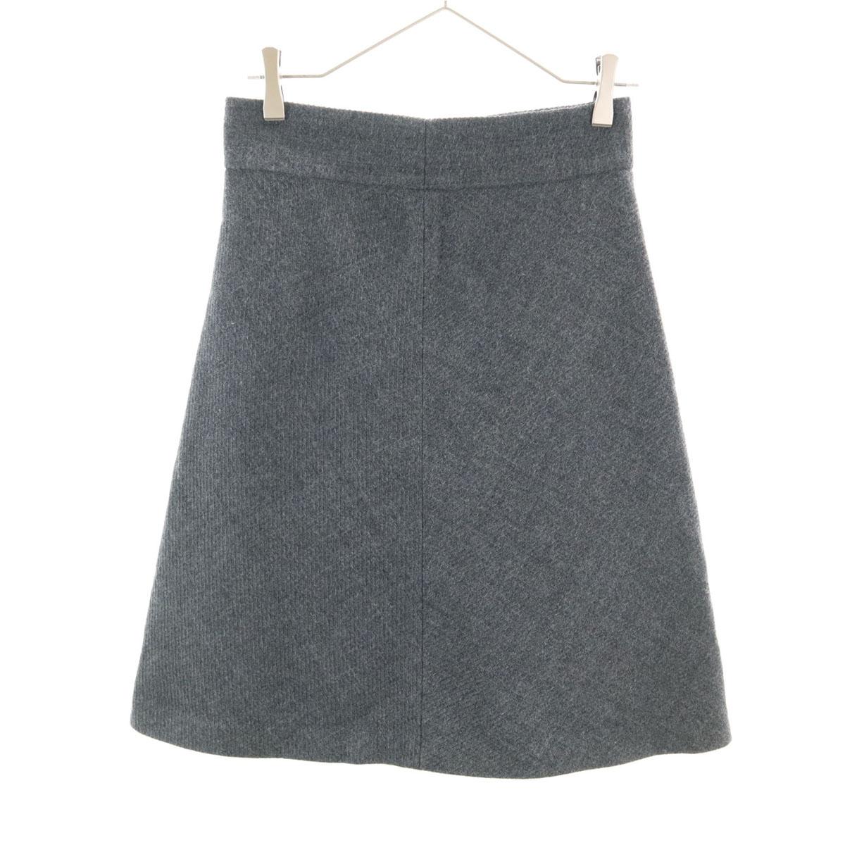 

JIL SANDER made in Italy Knee length skirt 34 Charcoal gray Women Used