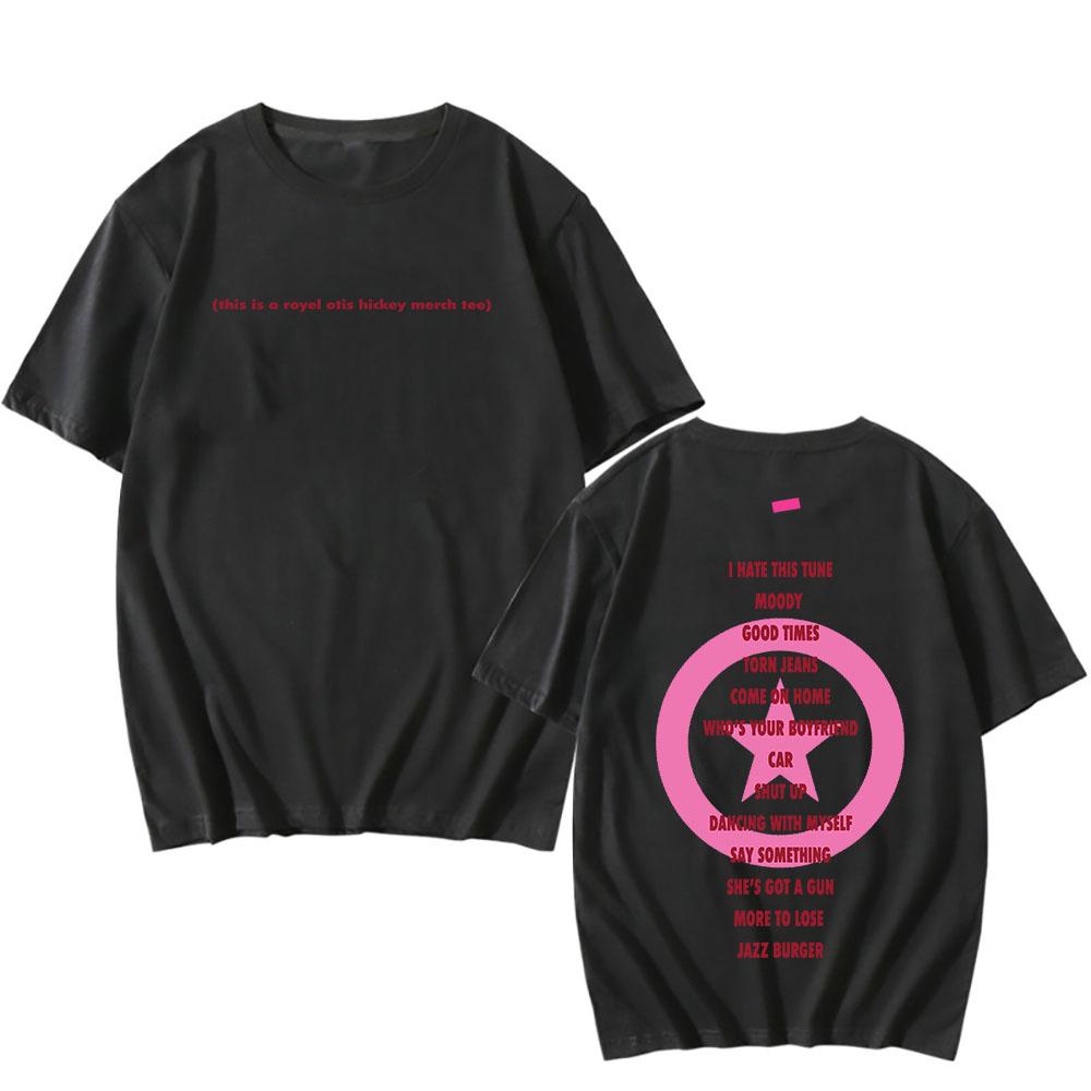 This Is A Royel Otis Hickey Merch Tee Royel Otis Print T-shirt Fashion Cotton Men/Women Tshirts Graphic Print Tops
