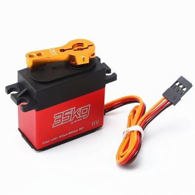 35KG Digital Servo IP66 Waterproof Stainless Steel Gear Steering Servo 270 Operating Degree with