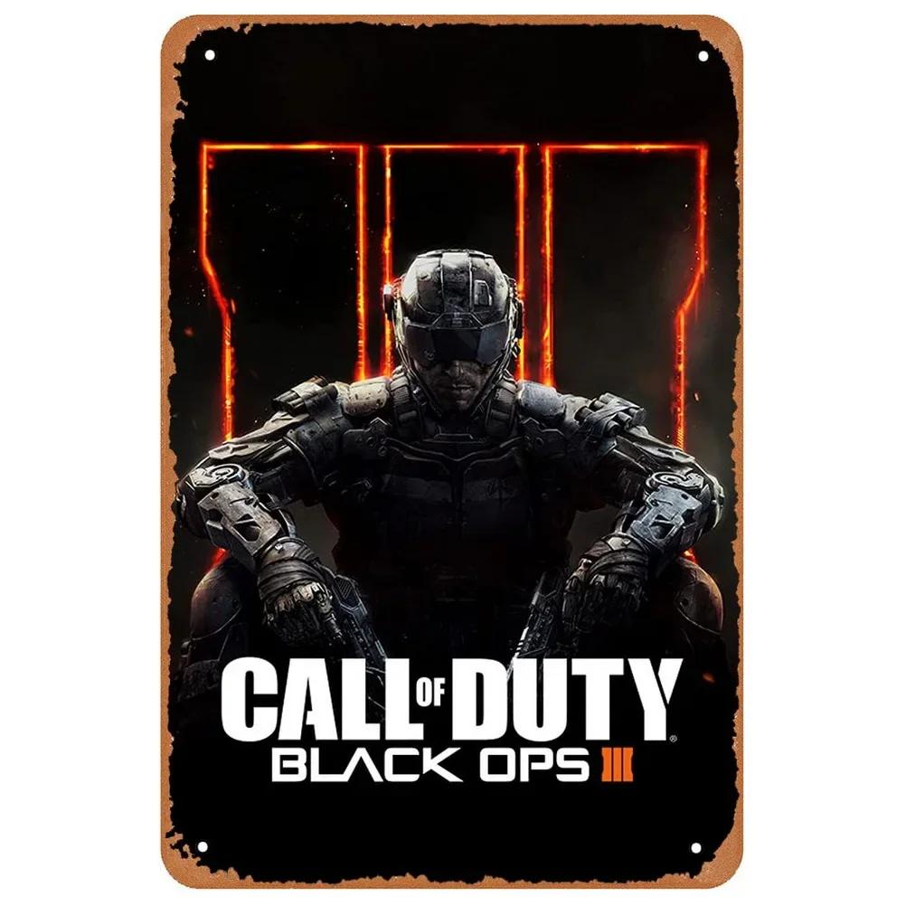 

Винтажная металлическая жестяная табличка Плакат Искусство стены видеоигры Железная картина для мужской пещеры Домашнее кафе Игровая комната Клуб Бар Декор 20x30cm（7.8x11.8inch）