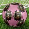 1pc Inter Miami CF Soccer Ball Size 5 Indoor Soccer Ball Fashion Colorful Backyard Game - Great For Sports Fans Gift HE61