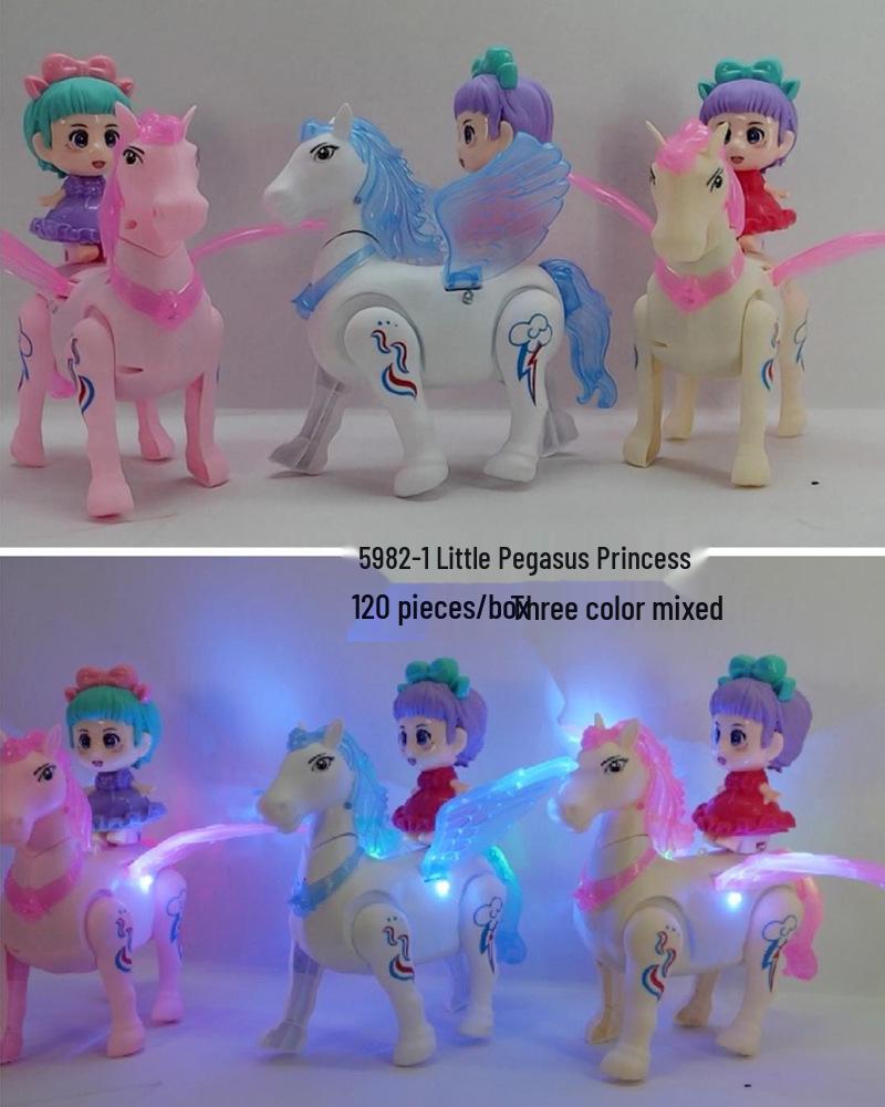 2026 Year of the Horse Spring Festival Children's Handheld Cartoon Lantern Toy