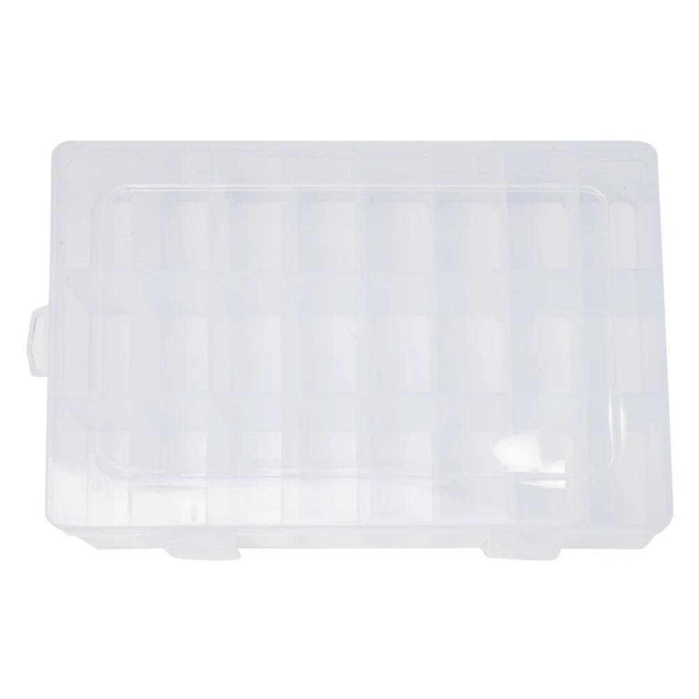 10/15/24 Grids Compartments Plastic Box Jewelry Bead Storage Container DIY Organizer Beads Bracelet Jewelry Boxes Tool Parts Box