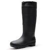 Waterproof Shoes Women's Long Tube Dynamic Waterproof Summer Rain Shoes Black Wear-resistant Outdoor Wading Rain Boots Rubber Shoes