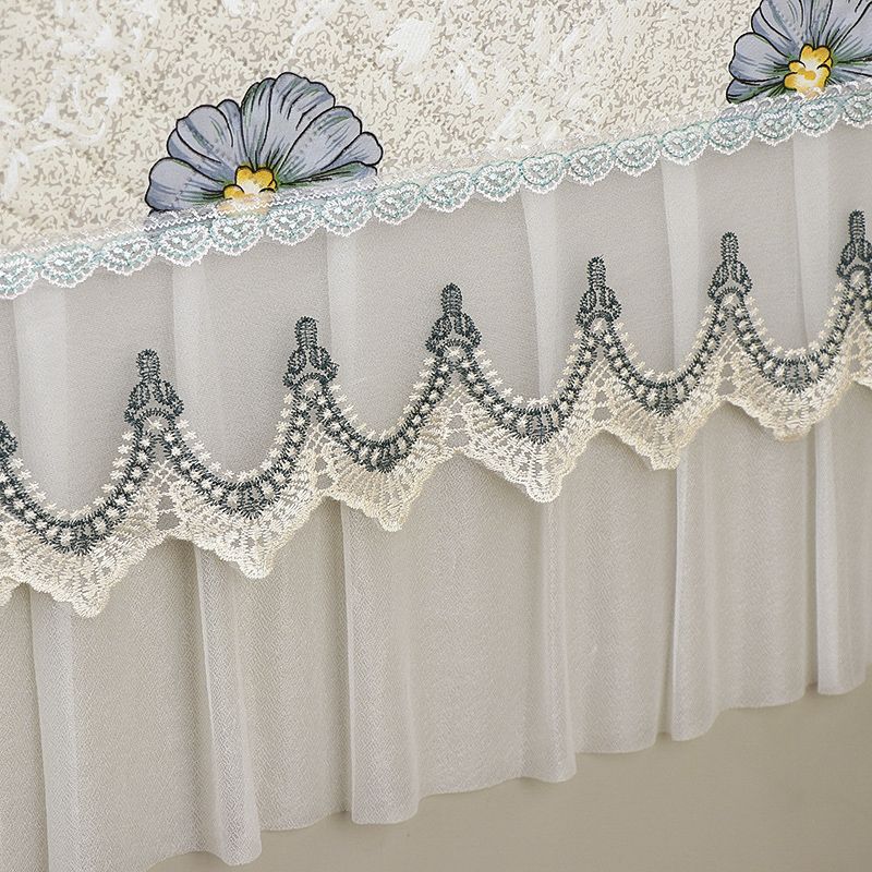 Pokrowiec na lodówkę Pokrowiec przeciwkurzowy Pokrowiec na lodówkę domową Nowy chiński styl Wielofunkcyjny zmywalny ręcznik do lodówki