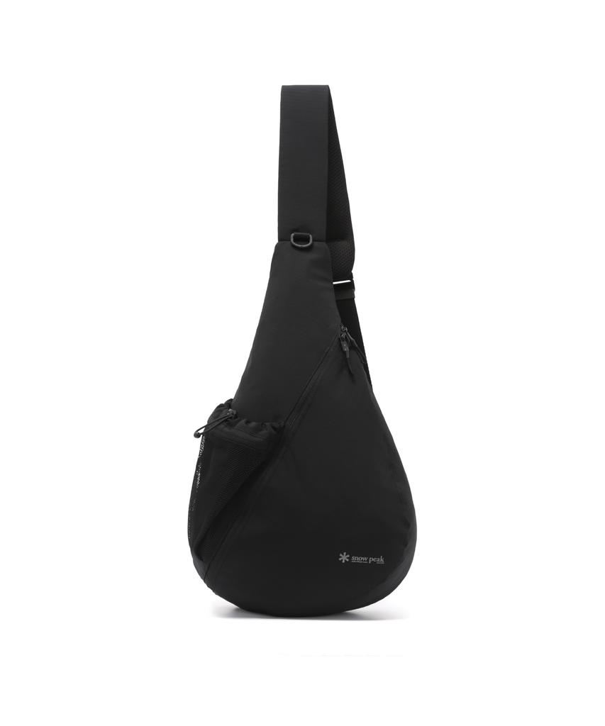 Snowpeak Apparel Dual-Tech Messenger Sling Bag 12L (S26Sufbg34) Black