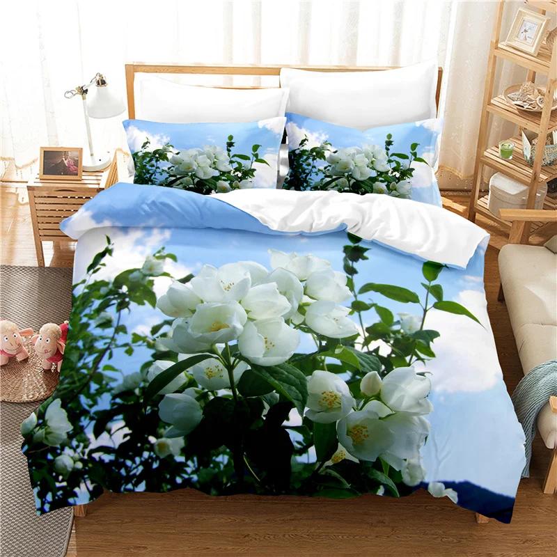 Black And White Milk Pattern Bedding Set Simple Style Soft And Comfortable Duvet Cover Set 3-Piece Children's Duvet Cover Set