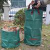 Leaf Bag Collapsible Large Capacity Heavy Duty Leaf Collector with Reinforced Handles Garden Trash Bag for Leaves Twigs