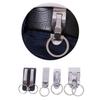 Porte-clés à libération rapide en acier inoxydable, clip de ceinture, mousqueton, porte-anneau, boucle
