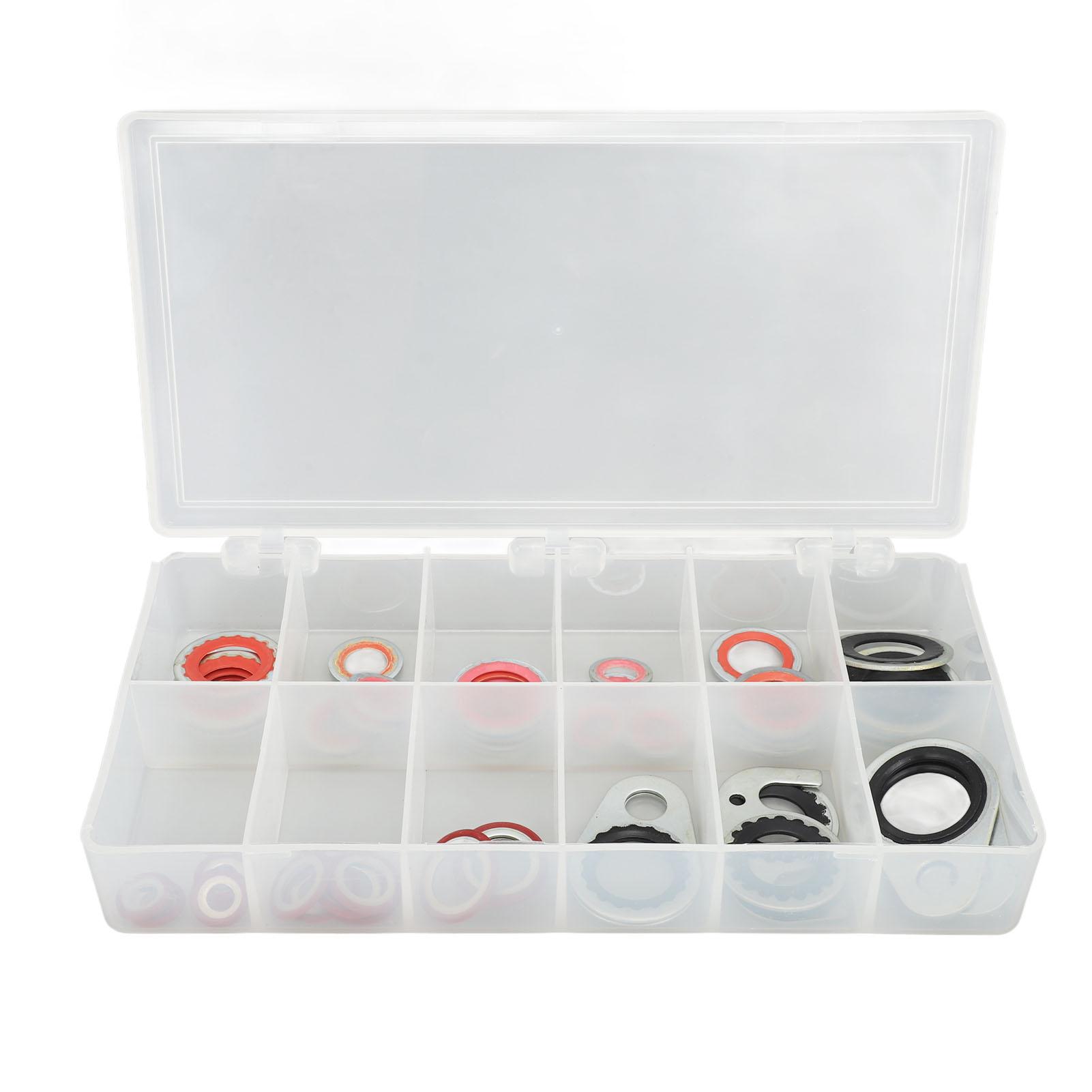 

Прокладка компрессора системы кондиционирования воздуха Комплект уплотнительных шайб для портов компрессора кондиционера