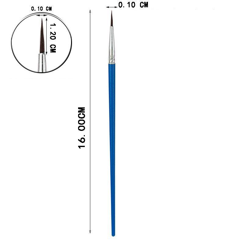 

10/20Pcs Painting Brushes Set Art Round Flat Hair Nylon Hair Paint Brush for Oil Acrylic Watercolor Kids/Artists/Beginners/Stude