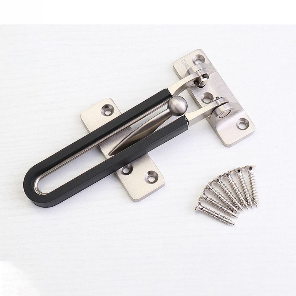 Solid Bolt Door Buckle Zinc Zinc Zinc Alloy Door Hasp Insurance Door Bolt Room Door