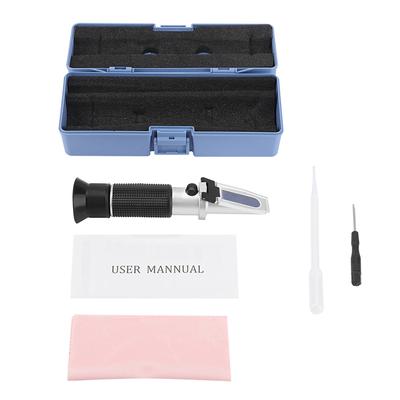 Portable Brix Refractometer 0~32percent  Food Sugar Fruit Juice Wine Beer Beverages Tester Meter
