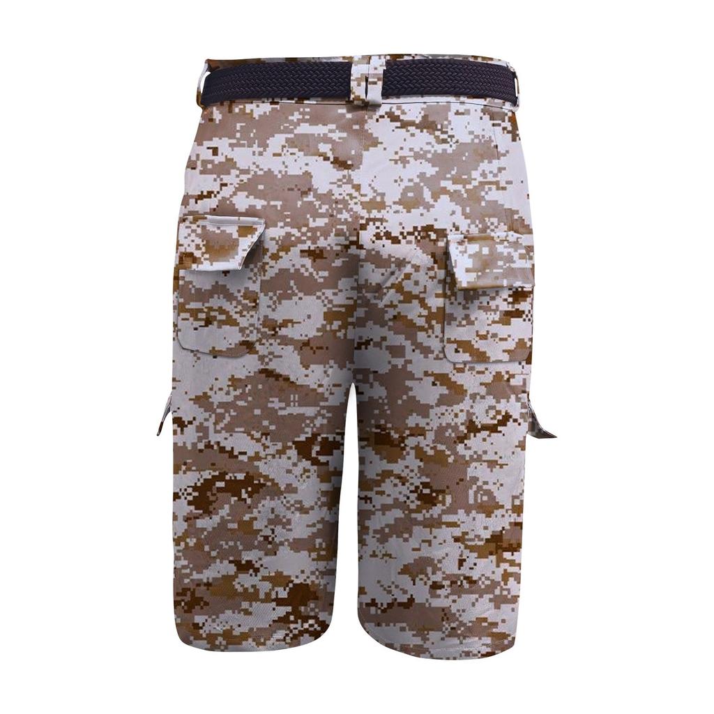 Men's Independence Day Printed Multi Pocket Workwear Shorts