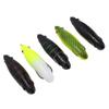 5Pcs Long Shot Frog Bait Artificial Caterpillar Fog Lure Fishing Accessories for Rivers Banks
