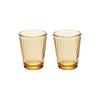 Corning VISIONS Amber High Borosilicate Glass Mugs - 4-piece Set