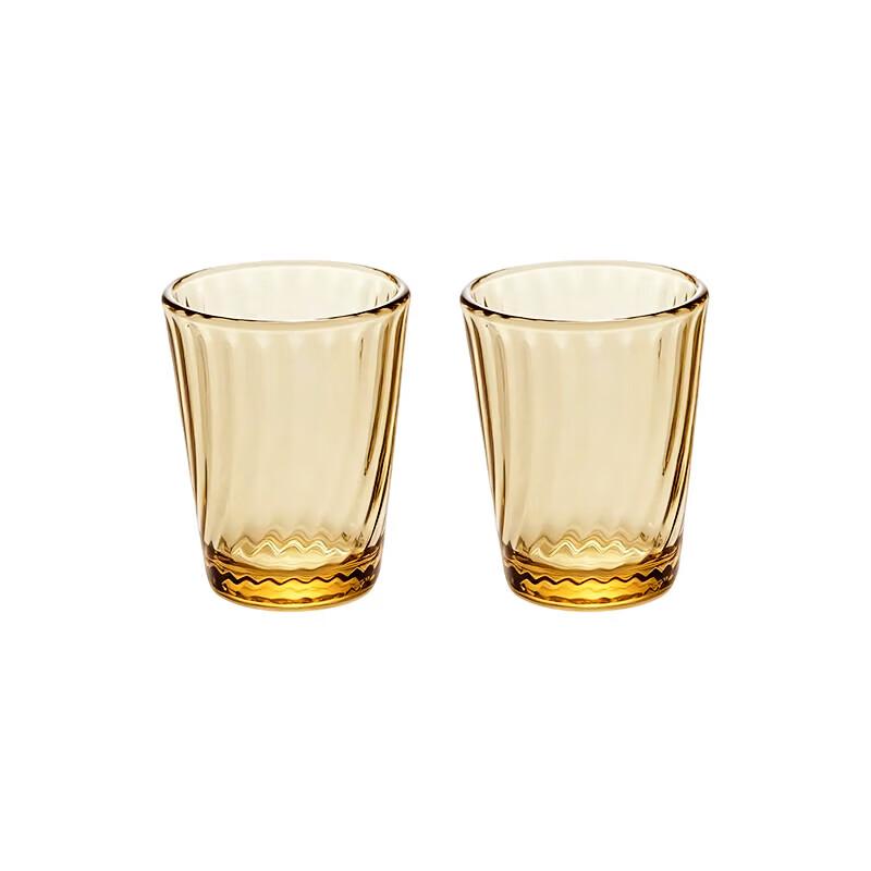 Corning VISIONS Amber High Borosilicate Glass Mugs - 4-piece Set