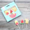 Cool Moment Theme Candle Children's Creative Party Cute Cartoon Fruit Ice Cream Shape Candle