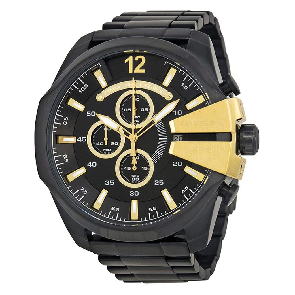 Diesel Watch Big Chronograph Watch 3Time Display DZ4338 Men's [Product]