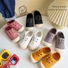 Chaussures d'été blanches en toile à enfiler pour enfants, garçons et filles - Semelle souple, style décontracté pour la maternelle